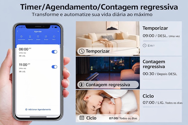 Mini Interruptor Inteligente Wi-Fi Tuya