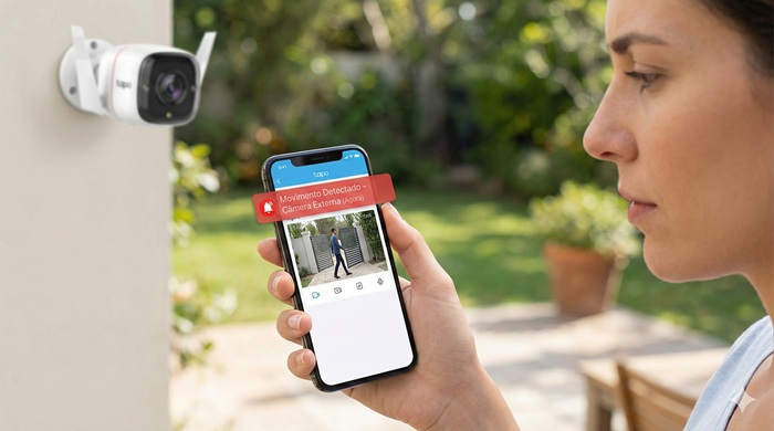 Câmera de Segurança Externa TP-Link TAPO C310