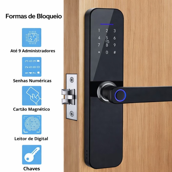 Fechadura Digital Biométrica