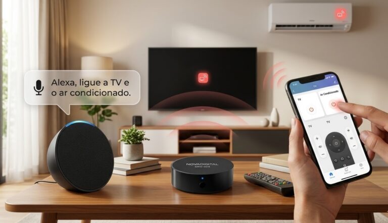 Controle Universal IR Infravermelho Inteligente Para Automação