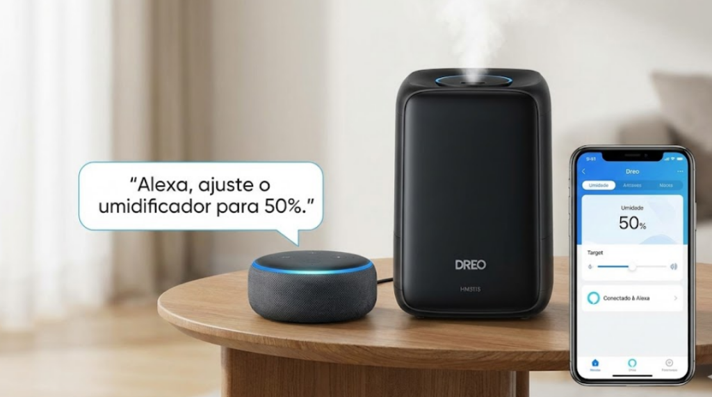 Umidificador Inteligente Dreo: A solução definitiva para o ar seco