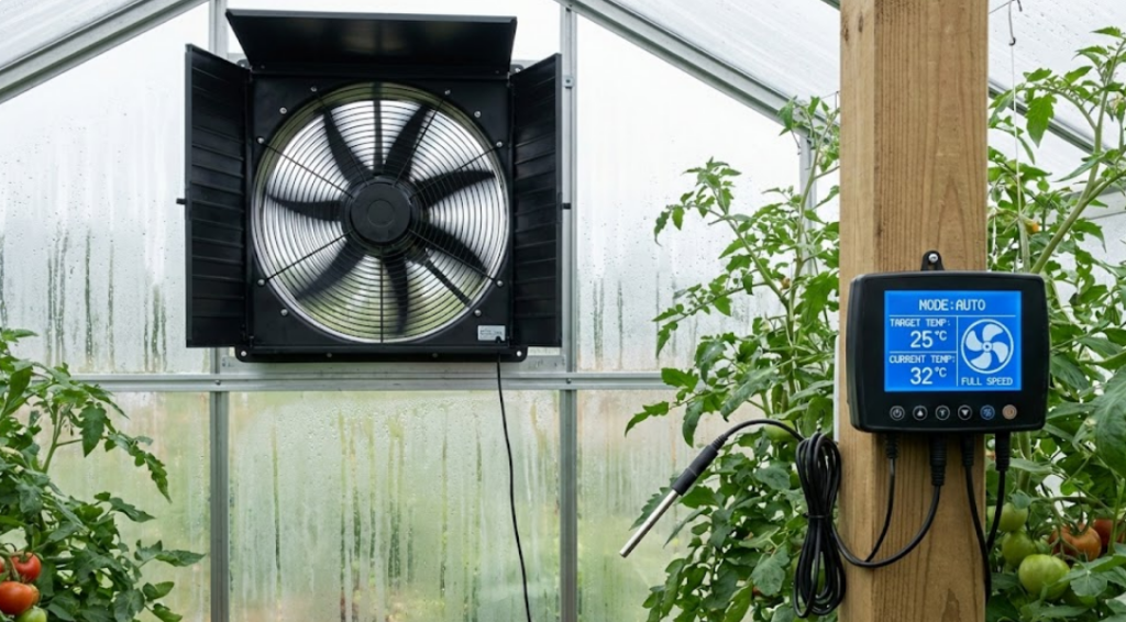 HG Power 16": O ventilador inteligente que protege seu depósito, garagem, estufa ou oficina