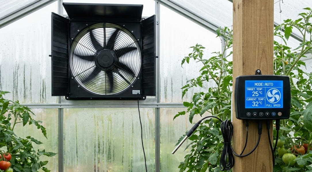 HG Power 16": O ventilador inteligente que protege seu depósito, garagem, estufa ou oficina